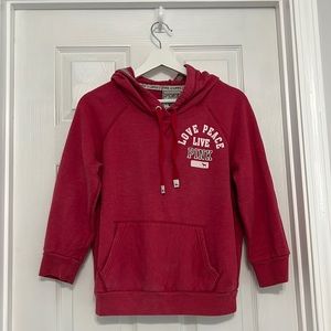 PINK WOMENS SWEATSHIRT size: LARGE